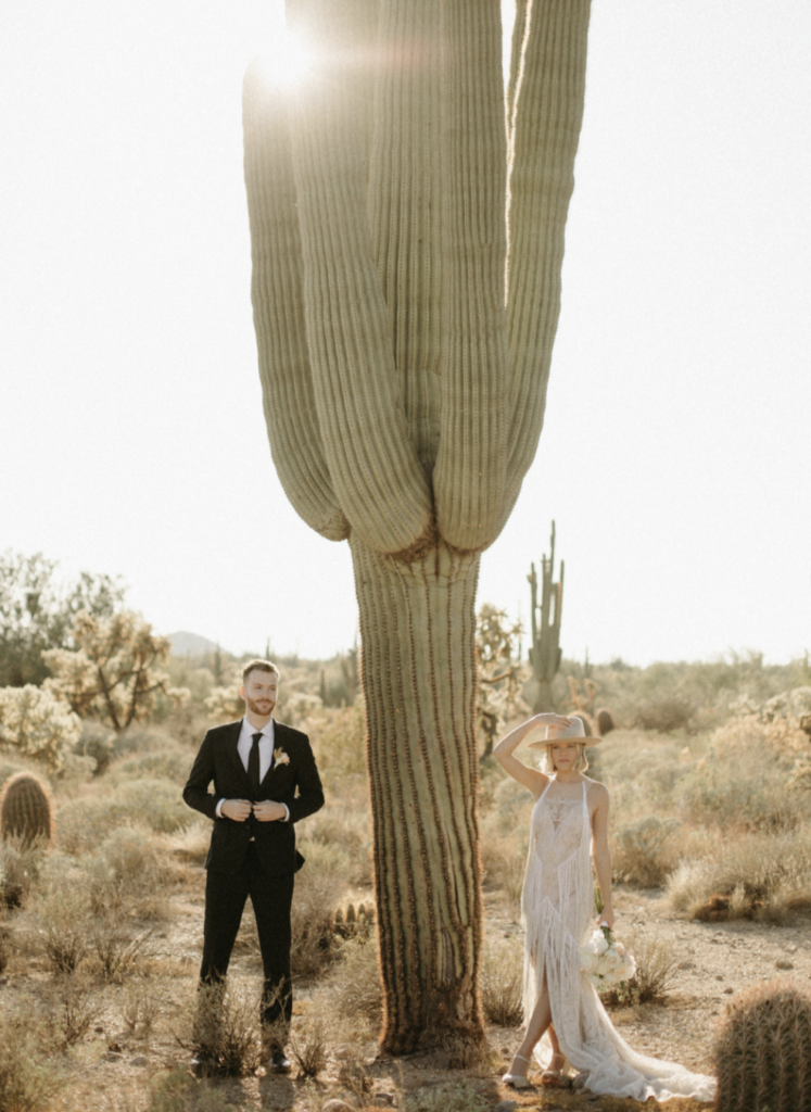 Arizona Desert Elopement Wedding